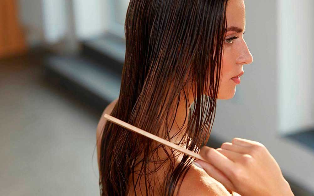 شانه چوبی برای مو