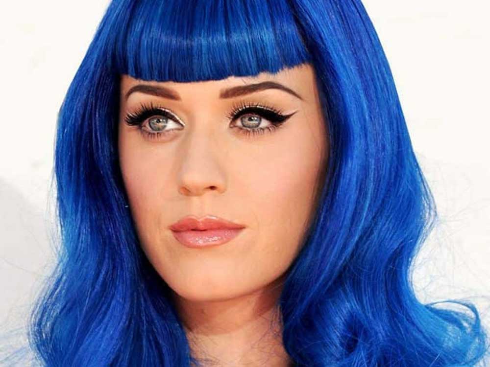 ترکیب رنگ موی آبی