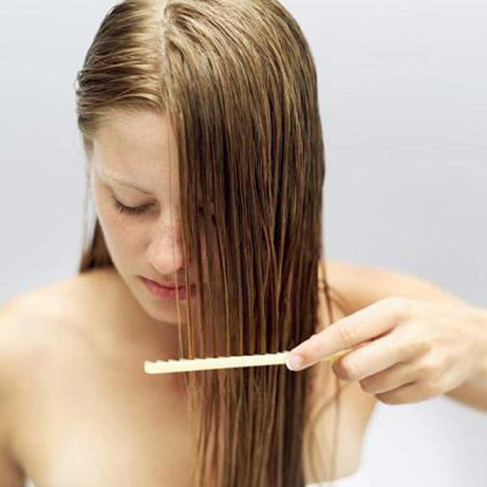 درمان موهای آسیب دیده در خانه