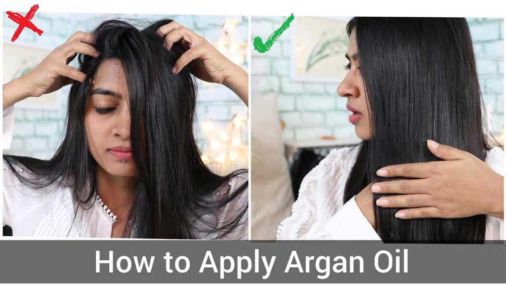طرز استفاده از روغن طبیعی روی مو